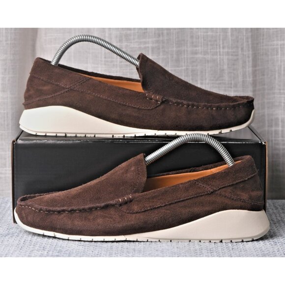 New! Size: 9 Men | Olukai KA\'A Leather Suede Loafer | Brown | 10535-6363 main image 12